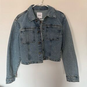 Hudson cropped jean jacket